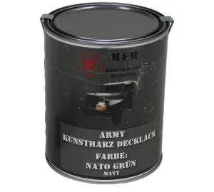 MFH Armeefarbe Nato grün matt, 1 Liter