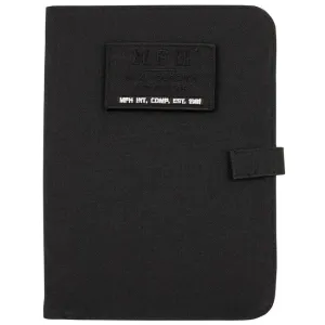 MFH Tasche mit Notizbuch A5, schwarz