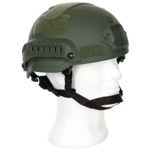 MFH US-Helm MICH 2002, ABS-Kunststoff, OD grün