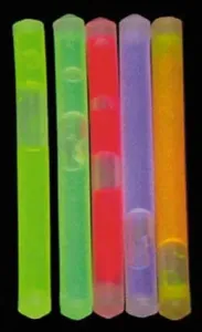 MFH Chemische Mini-Leuchtstäbe 5 Farben 10 Stück