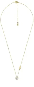 Michael Kors Zarte vergoldete Halskette mit Zirkonen MKC1208AN710