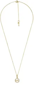 Michael Kors Vergoldete Halskette mit glitzerndem Anhänger MKC1108AN710 (Halskette, Anhänger)