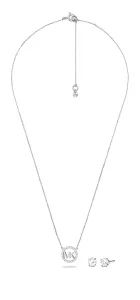 Michael Kors Silberschmuckset MKC1260AN040 (Halskette, Ohrringe)