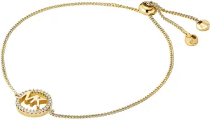 Michael Kors Vergoldetes Armband aus Silber mit Logo MKC1246AN710