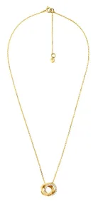 Michael Kors Zeitlose vergoldete Halskette Premium MKC1554AN710