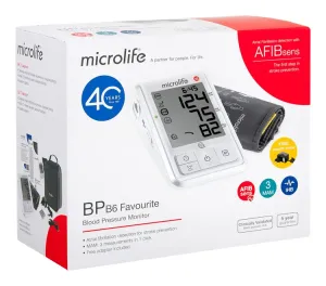 Microlife Blutdruckmessgerät BP B6 Favorite weiß