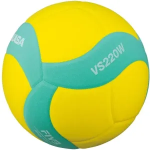 Mikasa VS220W Kinder Volleyball, gelb, größe os #110985