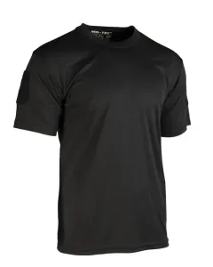 Mil-Tec T-Shirt taktisches QUICK DRY Kurzarm, schwarz