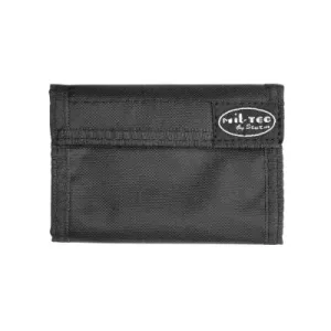 Mil-Tec Geldbörse mit Klettverschluss, schwarz #447007
