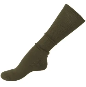 Mil-Tec Socken - Kniestrümpfe US-Frottee 1 Paar, olivgrün