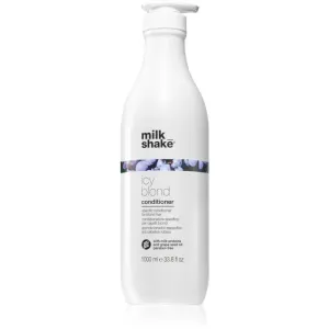 Milk_Shake Icy Blond Conditioner Conditioner für platinblondes und graues Haar 1000 ml