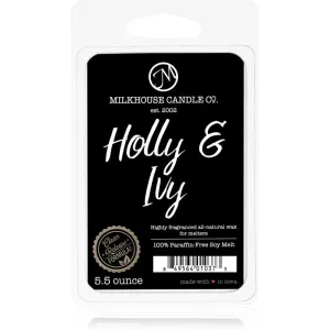 Milkhouse Candle Co. Creamery Holly & Ivy duftwachs für aromalampe 155 g
