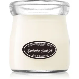 Milkhouse Candle Co. Creamery Banana Sunset Duftkerze Cream Jar 142 g