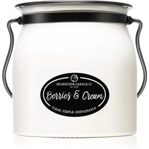 Milkhouse Candle Co. Creamery Berries & Cream Duftkerze Butter Jar 454 g