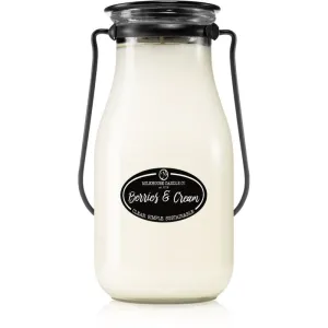 Milkhouse Candle Co. Creamery Berries & Cream Duftkerze Milkbottle 397 g