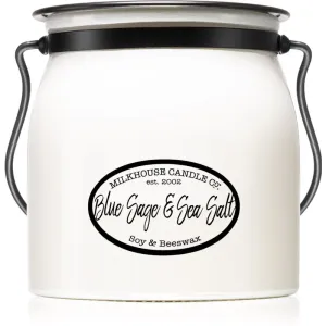 Milkhouse Candle Co. Creamery Blue Sage & Sea Salt Duftkerze Butter Jar 454 g
