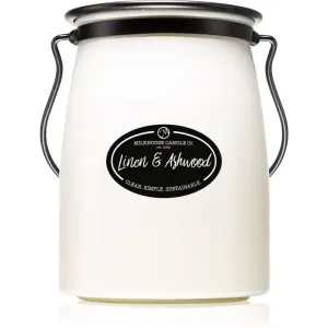 Milkhouse Candle Co. Creamery Linen & Ashwood Duftkerze Butter Jar 624 g