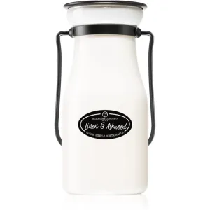 Milkhouse Candle Co. Creamery Linen & Ashwood Duftkerze Milkbottle 227 g