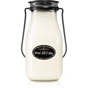Milkhouse Candle Co. Creamery Oatmeal, Milk & Honey Duftkerze Milkbottle 397 g