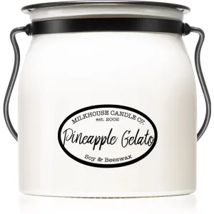 Milkhouse Candle Co. Creamery Pineapple Gelato Duftkerze Butter Jar 454 g