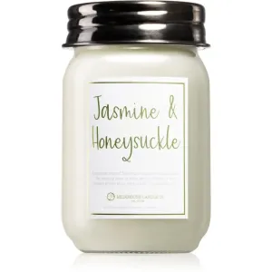 Milkhouse Candle Co. Farmhouse Jasmine & Honesuckle Duftkerze Mason Jar 369 g