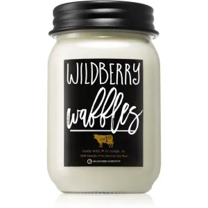 Milkhouse Candle Co. Farmhouse Wildberry Waffles Duftkerze Mason Jar 369 g
