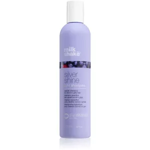 Milk_Shake Silver Shine Light Shampoo schützendes Shampoo für platinblondes und graues Haar 300 ml