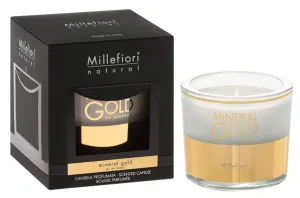 Millefiori Milano Duftkerze Natural Mineralgold 180 g