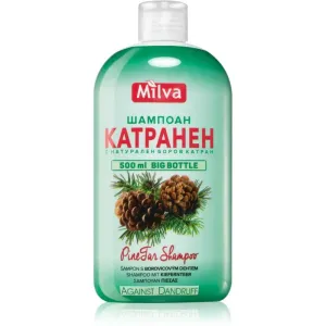 Milva Pine Tar Shampoo zur Erneuerung des Gleichgewichts der Kopfhaut 500 ml