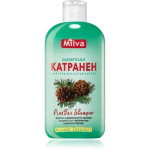 Milva Pine Tar Shampoo zur Erneuerung des Gleichgewichts der Kopfhaut 200 ml