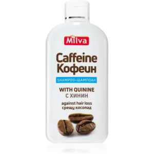 Milva Quinine & Caffeine Shampoo für verbesserten Haarwuchs und gegen Haarausfall mit Koffein 200 ml