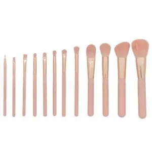 MIMO Makeup Brush Set Pink 12 Pcs Pinselset