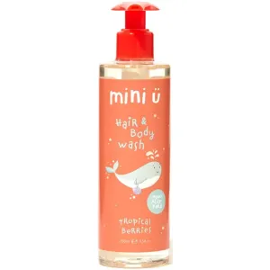 Mini-U Hair & Body Wash Tropical Berries Shampoo und Duschgel für Kinder 250 ml