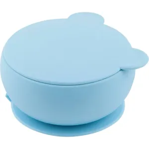 Minikoioi Bowl Blue Silikonschüssel mit Saugnapf 1 St