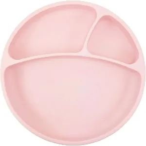 Minikoioi Puzzle Plate Pink geteilter Teller mit Saugnapf 1 St