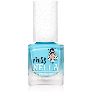 Miss Nella Peel Off Nail Polish Nagellack für Kinder MN01 Mermaid Blue 4 ml