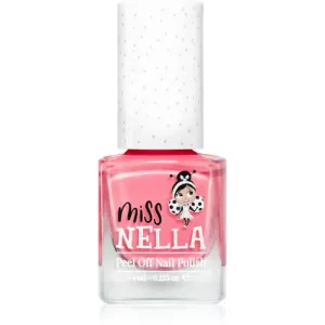 Miss Nella Peel Off Nail Polish Nagellack für Kinder MN03 Pink a Boo 4 ml