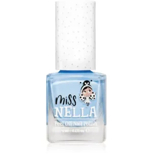 Miss Nella Peel Off Nail Polish Nagellack für Kinder MN12 Blue Bell 4 ml