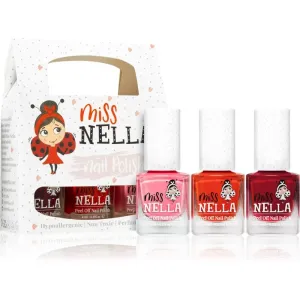 Miss Nella Peel Off Nail Polish Set Set mit Nagellacken