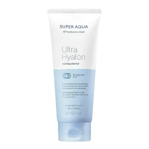 Missha Feuchtigkeitsspendender Reinigungsschaum Super Aqua Ultra Hyalron (Foaming Cleanser) 200 ml