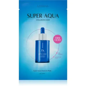 Missha Super Aqua 10 Hyaluronic Acid Feuchtigkeitsspendende Tuchmaske 28 g
