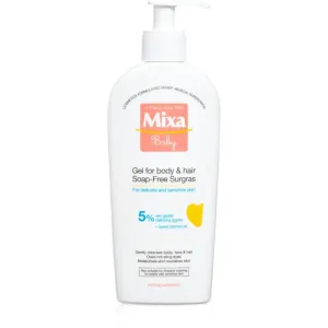 Mixa Extra pflegendes Reinigungsgel für Körper und Haar für Kinder 5% 250 ml
