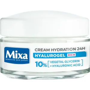 MIXA Hyalurogel Rich intensive feuchtigkeitsspendende Tagescreme mit Hyaluronsäure 50 ml