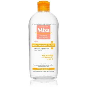 MIXA Niacinamide Glow Mizellenwasser zur Verjüngung der Gesichtshaut 400 ml