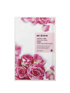 Mizon 3D-Blattmaske mit Rosenextrakt für trockene Haut Joyful Time (Essence Mask Rose) 23 g