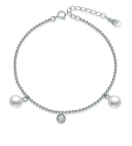 MOISS ElegantElegantes Silberarmband mit Perlen BP000025