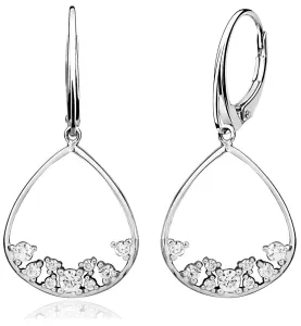 MOISS Fabelhafte Silber Ohrringe mit Kristallen E0001316
