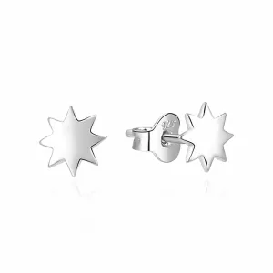 MOISS Minimalistische Silberohrringe Sterne E0002491 #1313422