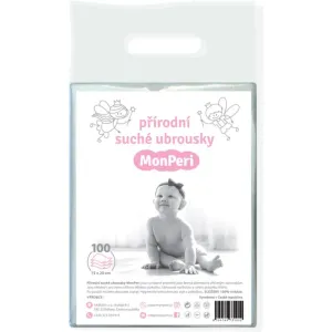MonPeri Dry Baby Wipes Feuchttücher für Kinder ab der Geburt 100 St