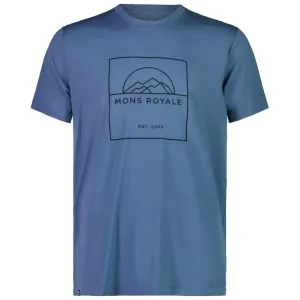 MONS ROYALE ICON Herrenshirt, blau, größe XL #899350